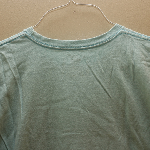 Billabong Mens Baby Blue Short Sleeve Shirt Medium - Picture 5 of 6